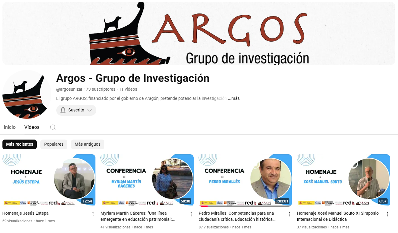 grupo argos zaragoza didáctica de las ciencias sociales