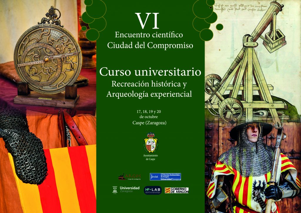 curso caspe grupo argos didáctica de la historia recreación arqueología experimental