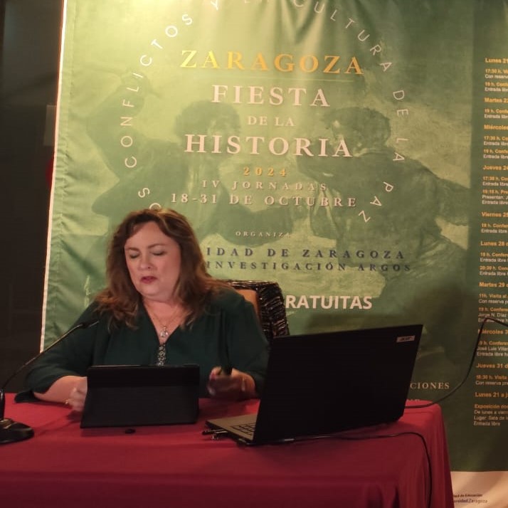 fiesta de la historia zaragoza 2024 conferencia